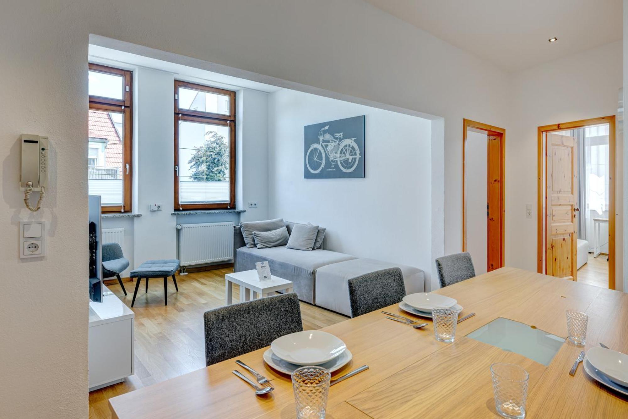 Kaza Guesthouse, Centrally Located 2 & 3 Bedroom Apartments In Augsburg Ngoại thất bức ảnh
